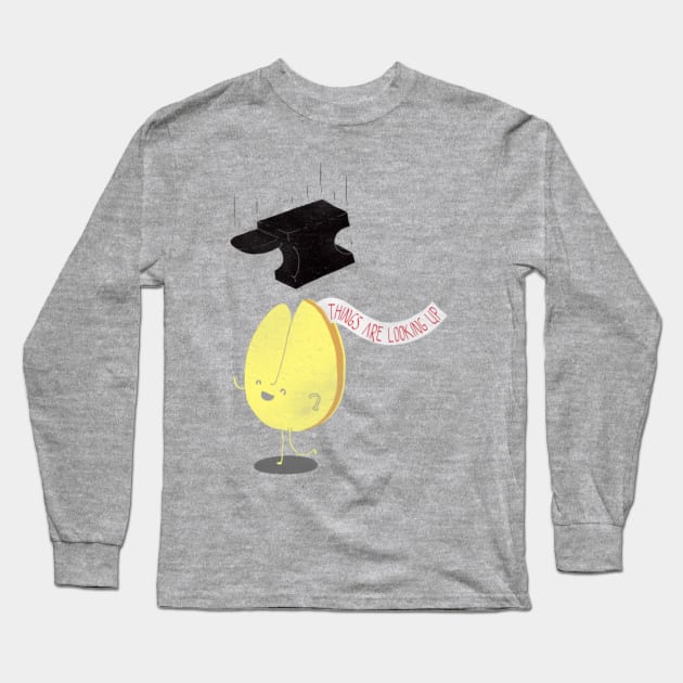 Misfortune Cookie Long Sleeve T-Shirt by BeanePod